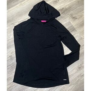 Jockey  stretch athletic pull over lightweight hoodie size medium‎